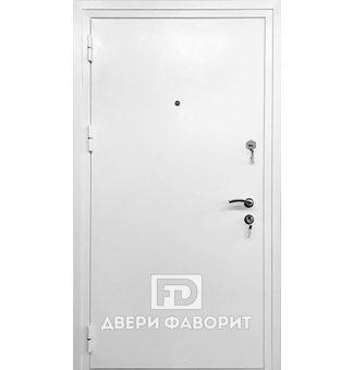 Металлическая антивандальная дверь в квартиру с раздельной ручкой